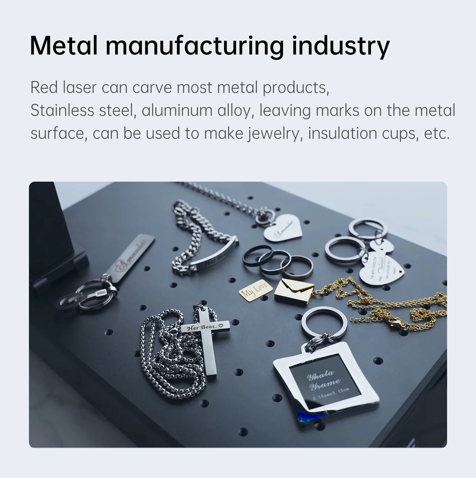 MR.CARVE M4 Double-optical All-material optical Fiber Marking Machine Portable Desktop Metal Engraving Machine