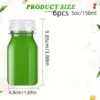 10pcsPlastic Juice Bottles Long-Lasting, Spill-Proof, Milk, and More - Easy Cleaning and Refilling Clear Water Bottle Portable ﻿ 5