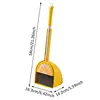 Children Broom And Dustpan Set Fruit Design Kitchen Broom House Cleaning Tools Housekeeping Helper Set For Preschooler 6