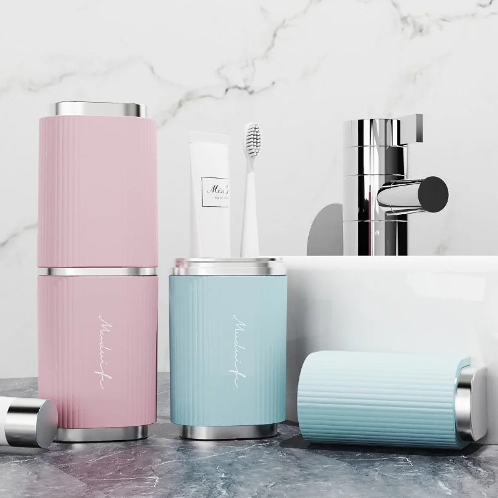 Dust Proof Portable Toothbrush Storage Box Travel Case Toothbrush Toothpaste Holder Organizer Bathroom Accessories