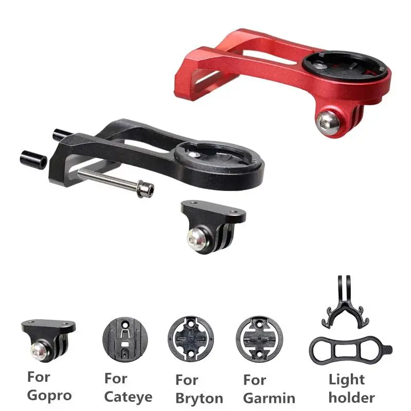 Aluminium Alloy Bicycle Computer Mount and Headlight Clamp Extension Bracket