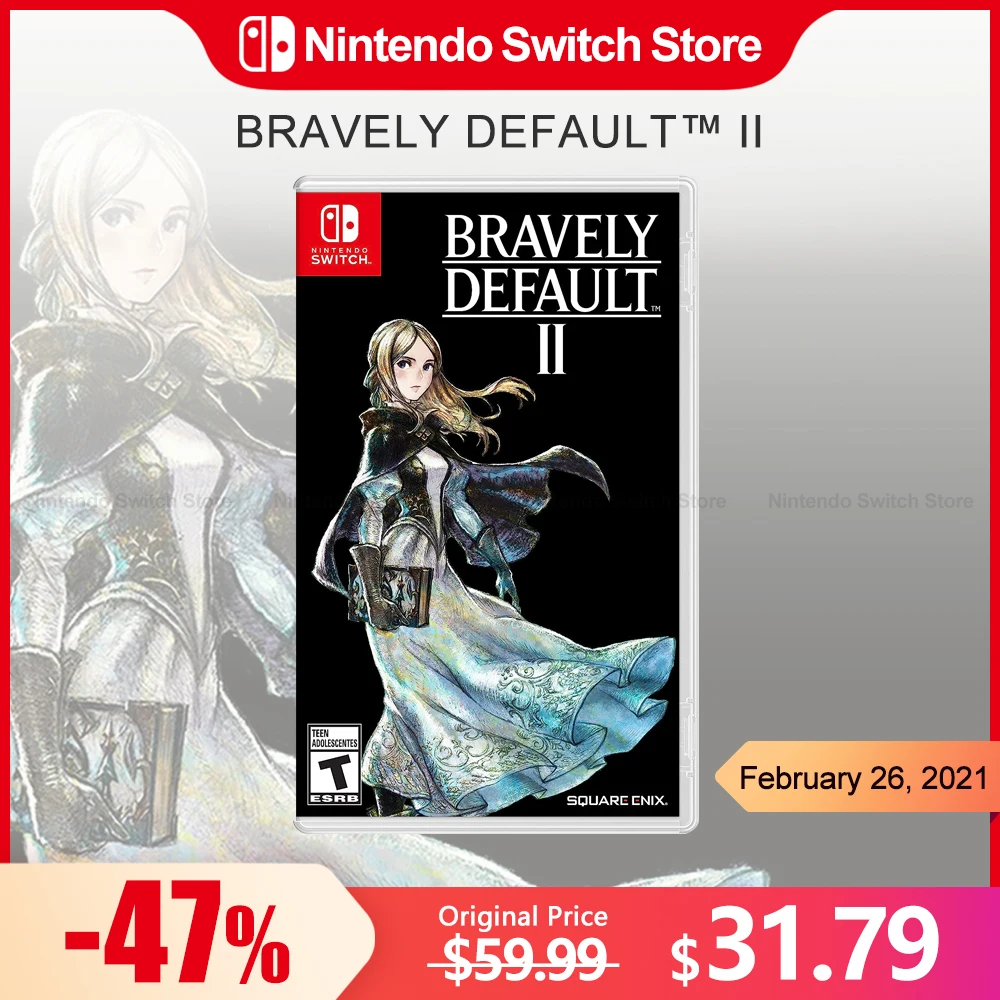 Bravely Blasted 2 Nintendo Switch Offerte Di Gioco 100% Ufficiale Originale Scheda Di Gioco Fisico Rpg Genere 1 Giocatore Per Switch Oled Lite