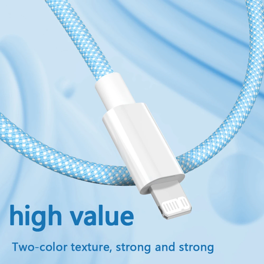 Premium 20W USB-C Fast Charging Cable with Type-C Data Transfer