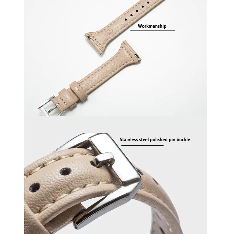 Elegant Women's Leather Wristband Replacement