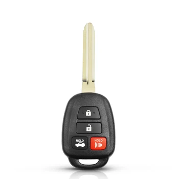 Chiave telecomando per Toyota RAV4 Camry 2012-2016 Corolla 2014-2017 HYQ12BEL HYQ12BDM 314.4Mhz - KEYYOU HYQ12BDM 314 4Mhz chiave remota G H Chip per Toyota RAV4 Camry 2012 2016