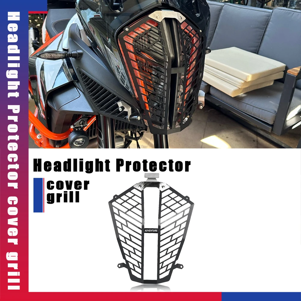 

SuperAdventure 1290S 1290R Headlight Protector Grille Guard Cover Protection Grill For 1290 Super Adventure S R 2017-2023 2022