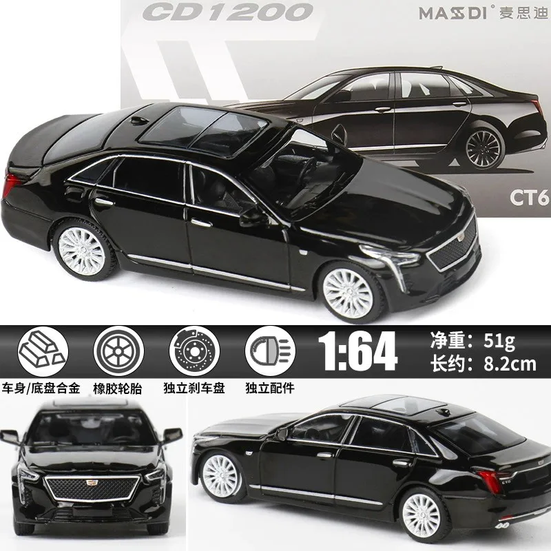 New In Stock Masdi 1:64 Cadillac Ct6 Cadillac Ct5 Alloy