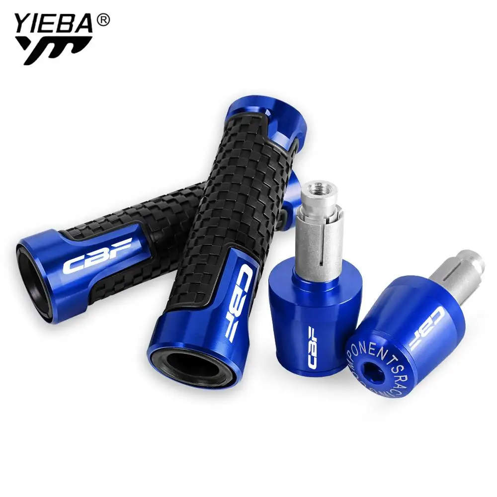 7/8'' 22Mm Motorcycle Handlebar Grips Ends Handle Bar Cap Grip End Plugs For Honda Cbf 1000 190R 125 150 600 2006 2007 2010 2011