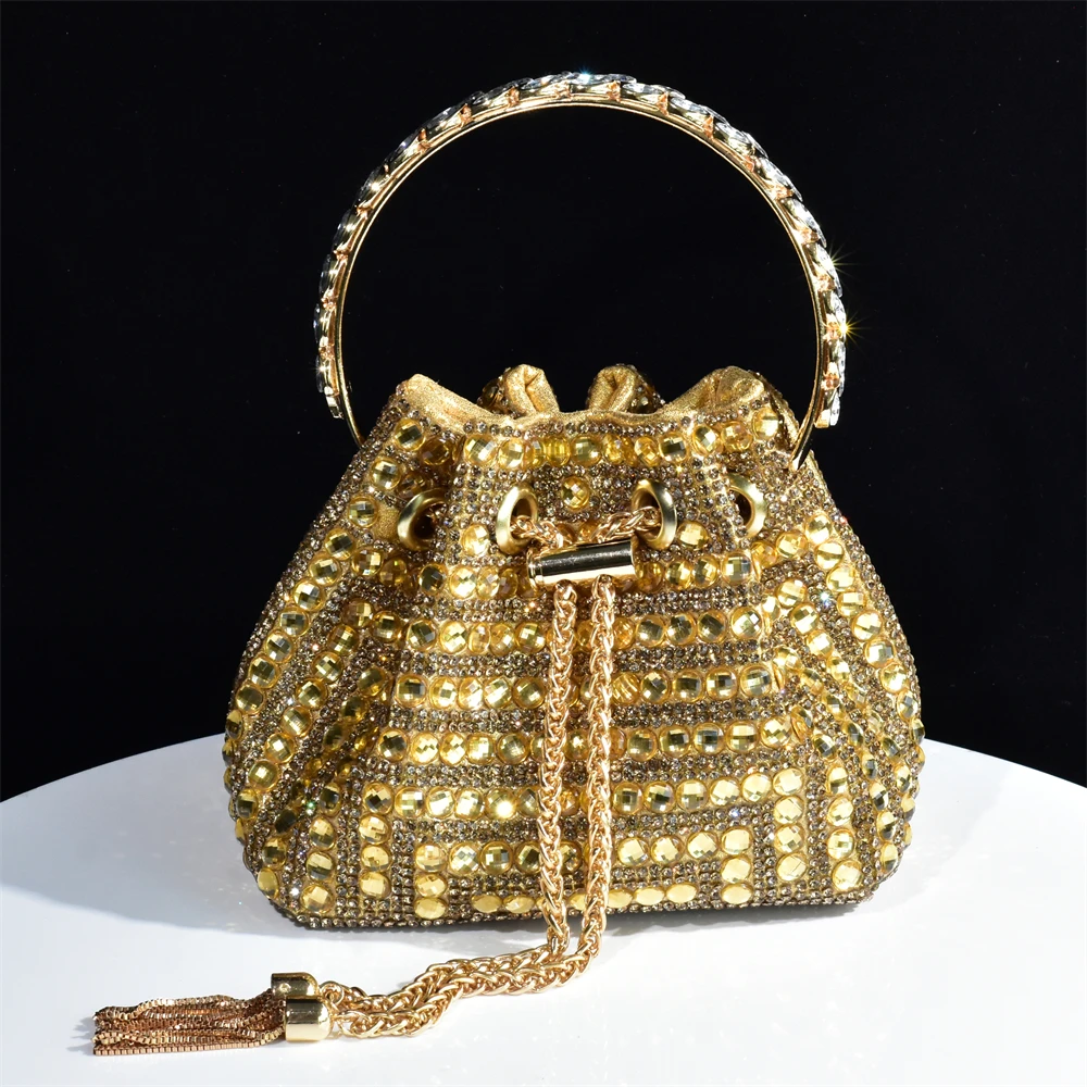 New Fashion Lady Temperament Holding Bag Shiny Dinner Bag Banquet Bag Can Be One Shoulder Crossbody Designer Bags Luxury