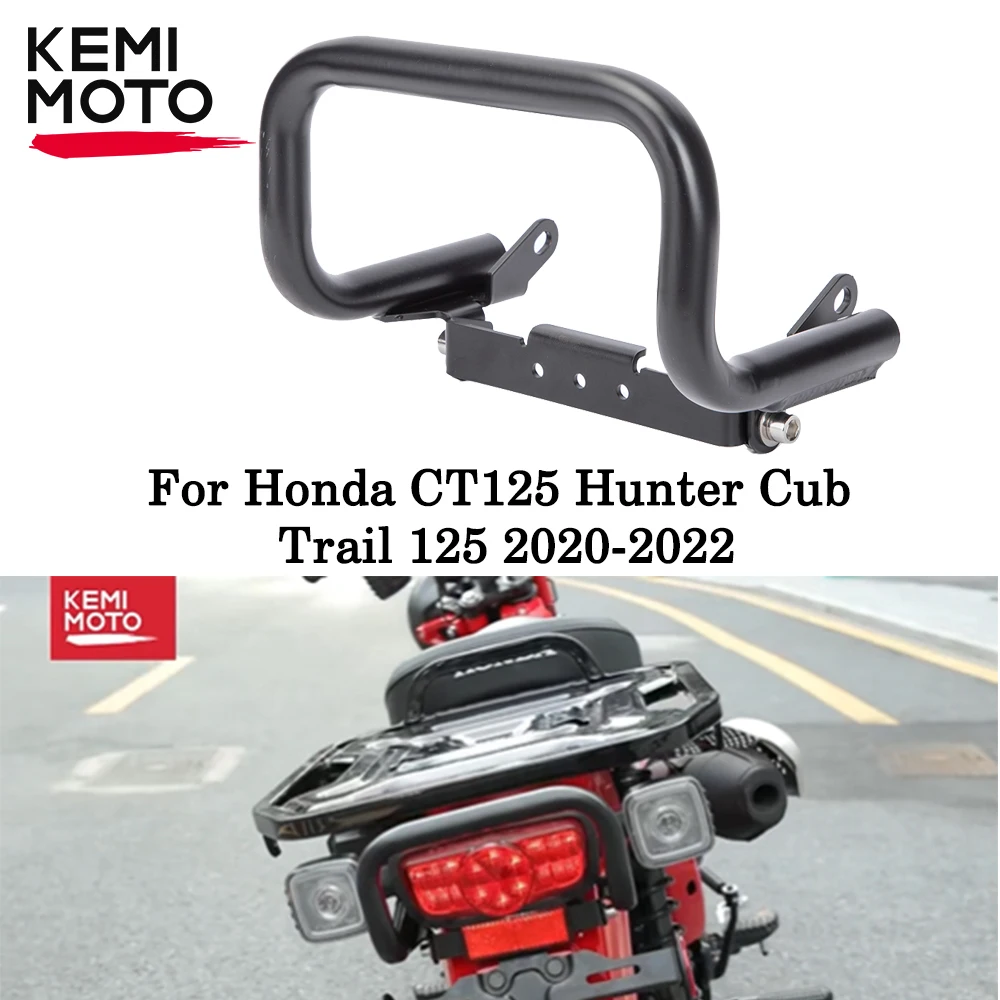 

For Honda CT125 Hunter Cub Trail 125 Motorcycle Tail Light Bumper Accessories Pipe Protection Rear Taillight Lamp Hoods Bar 2022