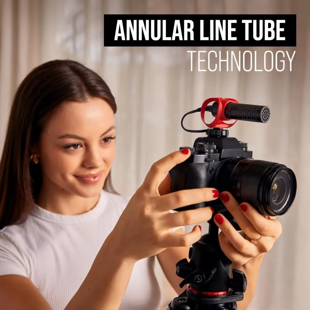 R&Oslash;DE VideoMicro II Ultra Compact Shotgun Microphone Plug & Play for Audio on Camera or Mobile Device shotgun microphone