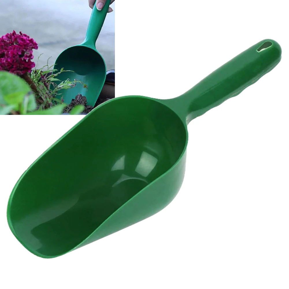 Garden Shovel Plastic Gutter Getter Scoop for Roof Leaf Dirt Debris Removal