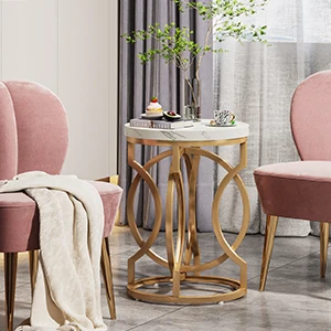 modern end table accent table round end table