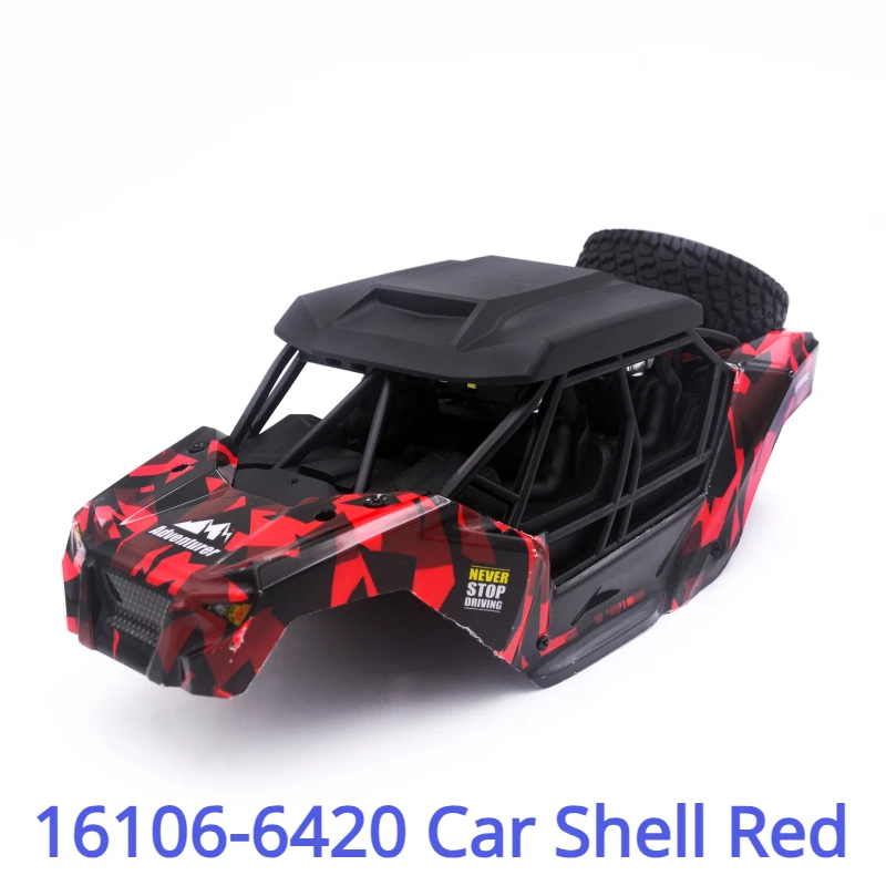 Scy 16106 Rc Telecomando Ricambi Auto 16106-6420 Guscio Auto Rosso