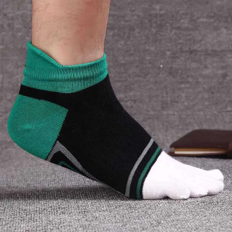 Cotton Mens Five Finger Socks Breathable Comfortable mens socks