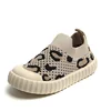 Children Mesh Breathe Sneakers Spring New Casual Leopard Boys Mesh Shoes Girls Toddler Shoes Light Soft Bottom Shoes Zapatillas 6