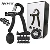 Gripper Adjustable R-Type Hand Grip Exercise Countable Strength Exercise Strengthening Pliers Spring Finger Pinch Wrist Expander 1
