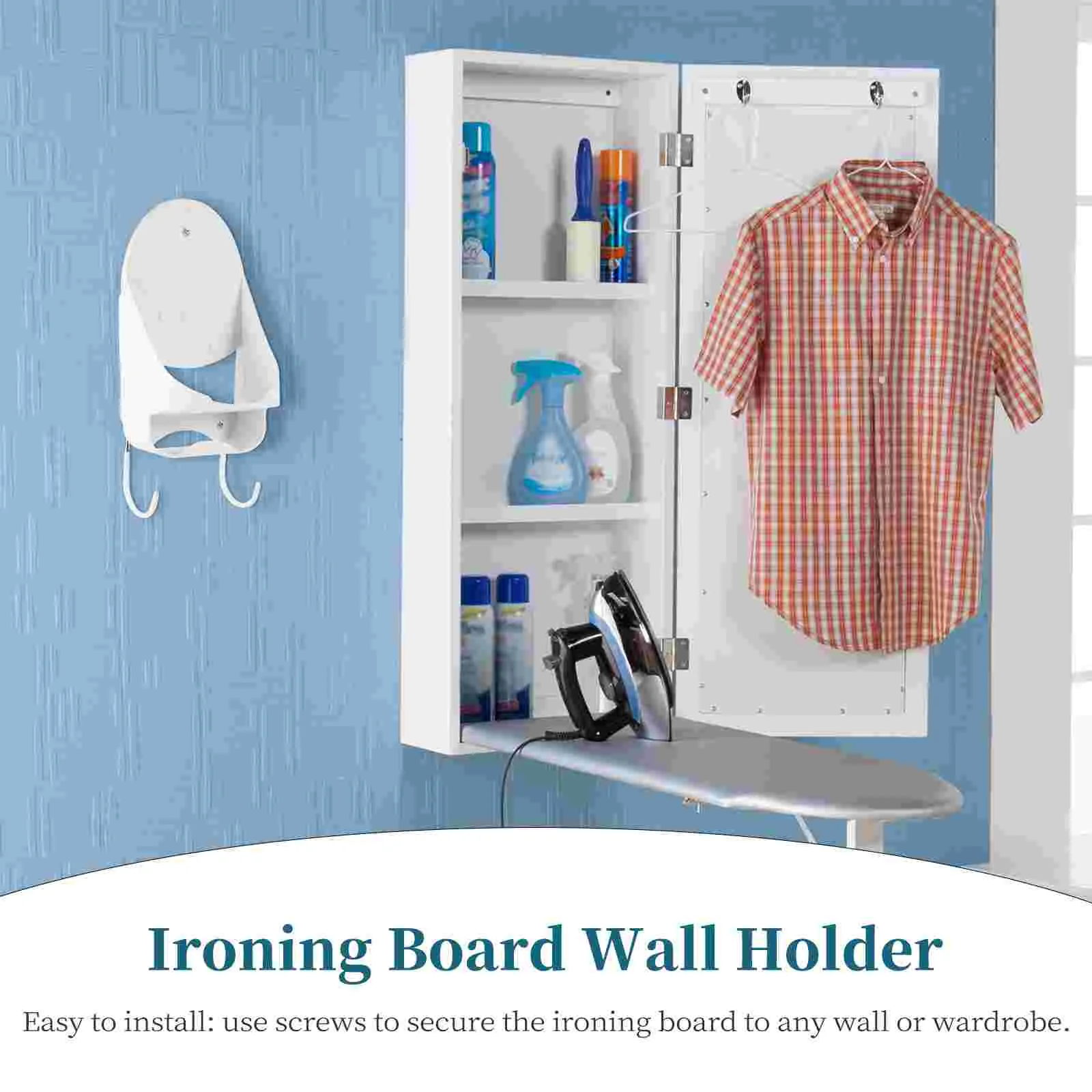 Ironing Board Storage Rack