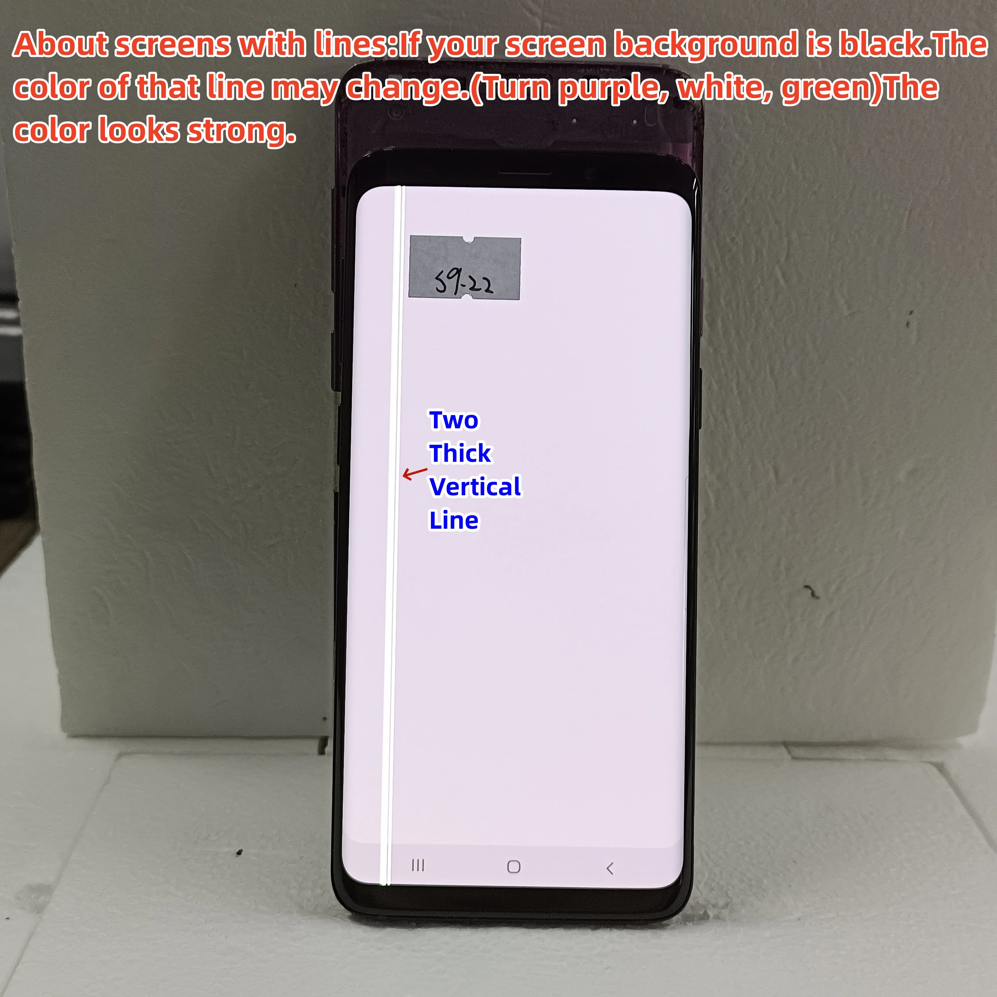 Voor S9 Super Amoled Display Voor Samsung Galaxy 5.8 Inches S9 G960f Lcd G960 Met Frame Display Touchscreen Digitizer Assemblage