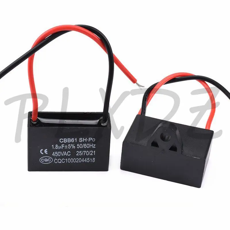CBB61 Motor Start Capacitor – 6uF To 25uF, 450V AC, ±5% Tolerance (Choose Value)