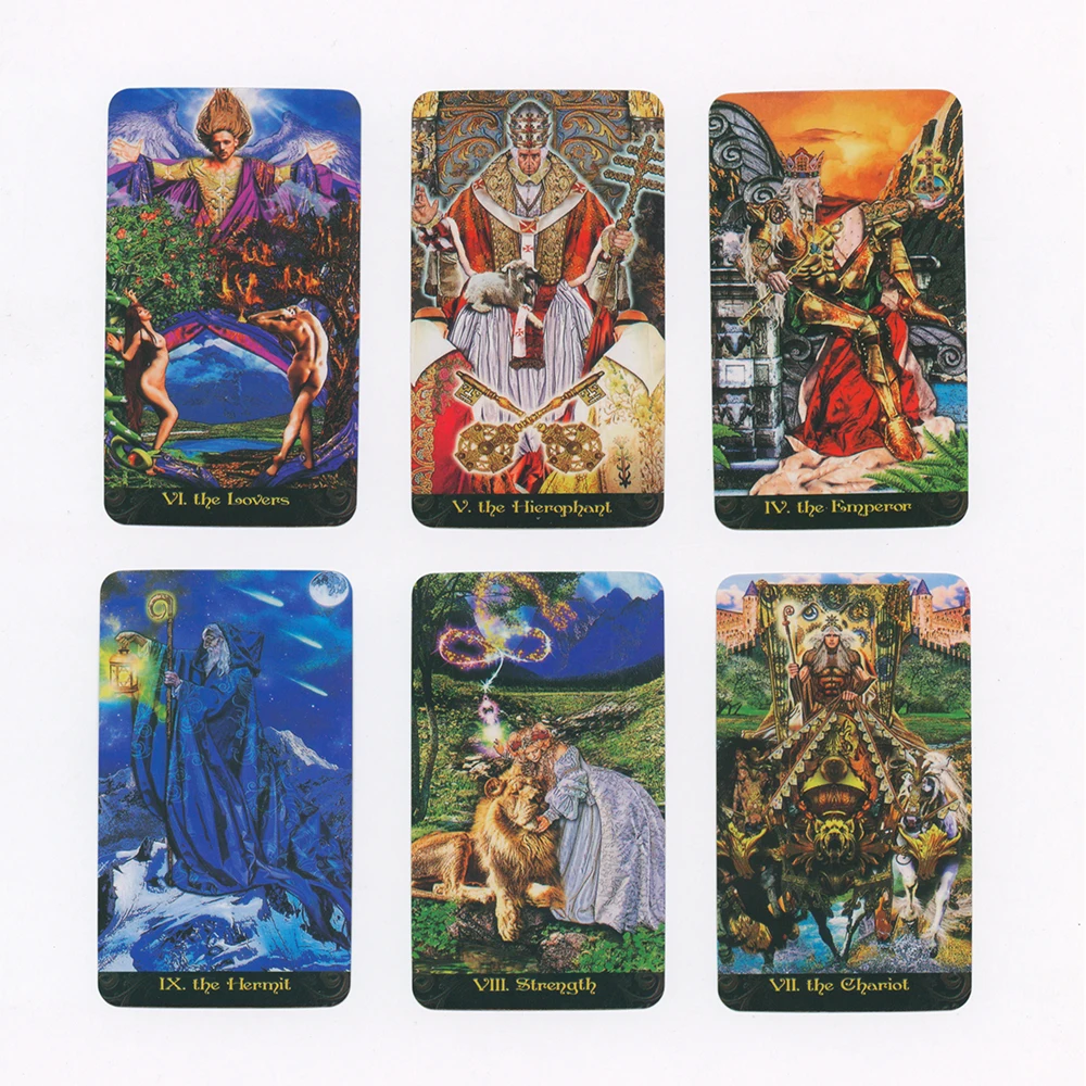 Tarot Illuminati Kit Card Divination PDF Guidebook  Fate Game Affectional  Oracle Deck Tarot Cards for Beginners 4