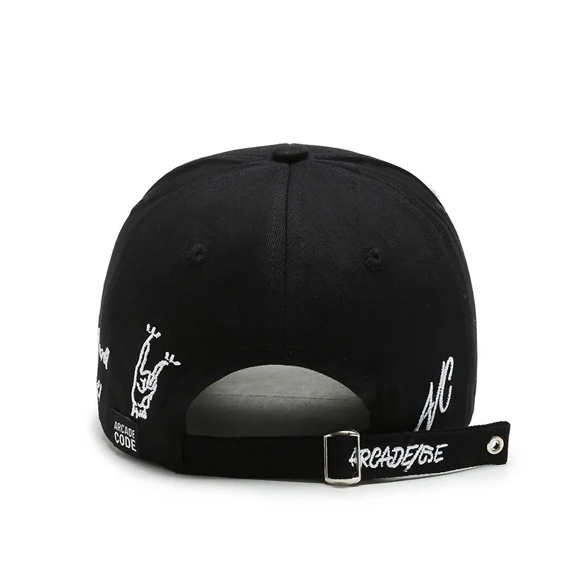 Brand Mens Cotton Baseball Cap Hip Hop Letter Embroidery Snapback Caps for Women Street Casual Hard Top Trucker Dad Hats 5