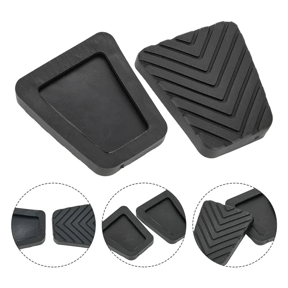 1Pair (2PCS) Brake Clutch Pedal Pad Covers 32825-36000 For Kia For Hyundai Accent Sonata Santa FE Elantra 3282536000 MB193884