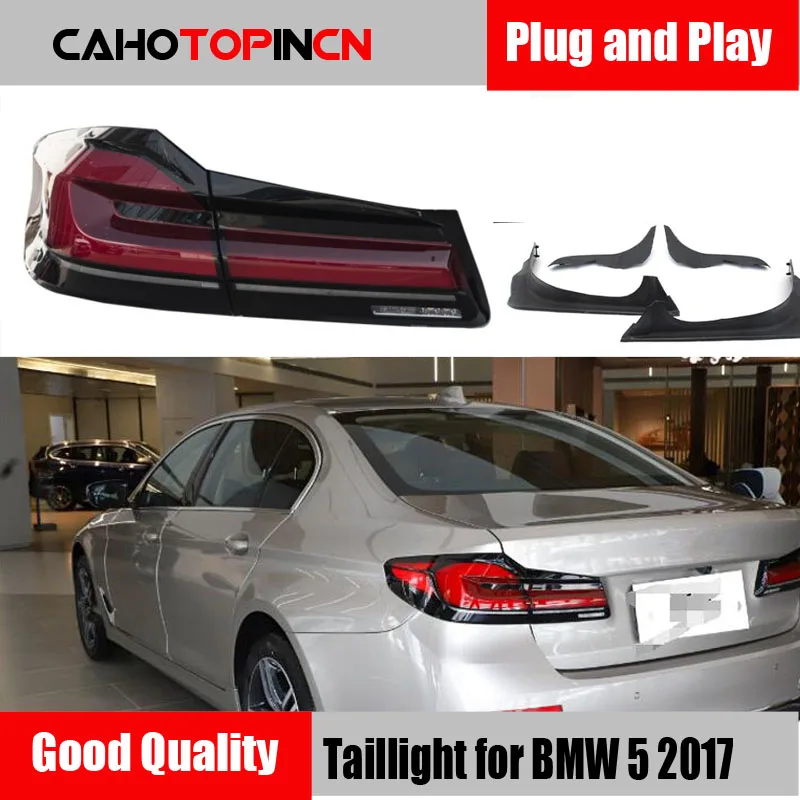 

Car Tail Lights Parts For BMW 5-series G30 2017-2020 BMW F90 M5 Taillights Rear Lamp LED Signal Reversing Parking FACELIFT