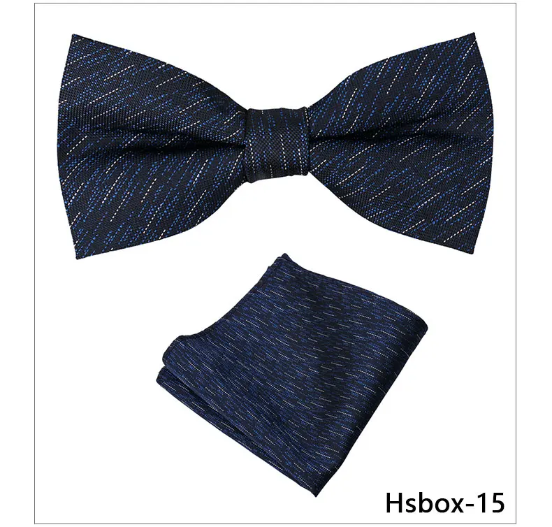 Bowtie Männer Set Einstecktuch Fliege Jacquare Paisley Floral Einstecktuch Für Mann Schwarz Schmetterling Taschentuch Anzug Vorgebundene Geschenke – Detail 23