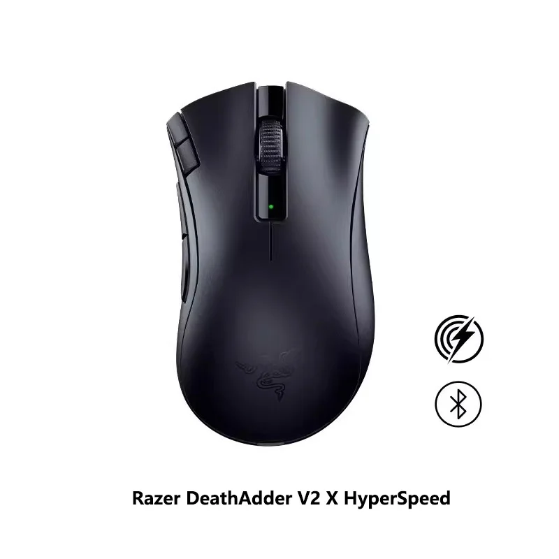 Mouse Gamer Sem Fio Razer DeathAdder V2 X HyperSpeed, 235 Horas de Duração da Bateria - 7 Botões Programáveis - Interruptores Mecânicos Gen 2