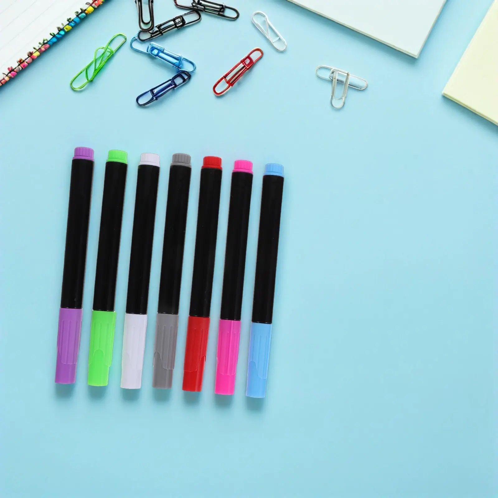 14Pcs 화이트보드 펜 액체 분필 마커 14 색 지울 수있는 빠른 건조 마커 칠판 유리 창문 학교 사무실