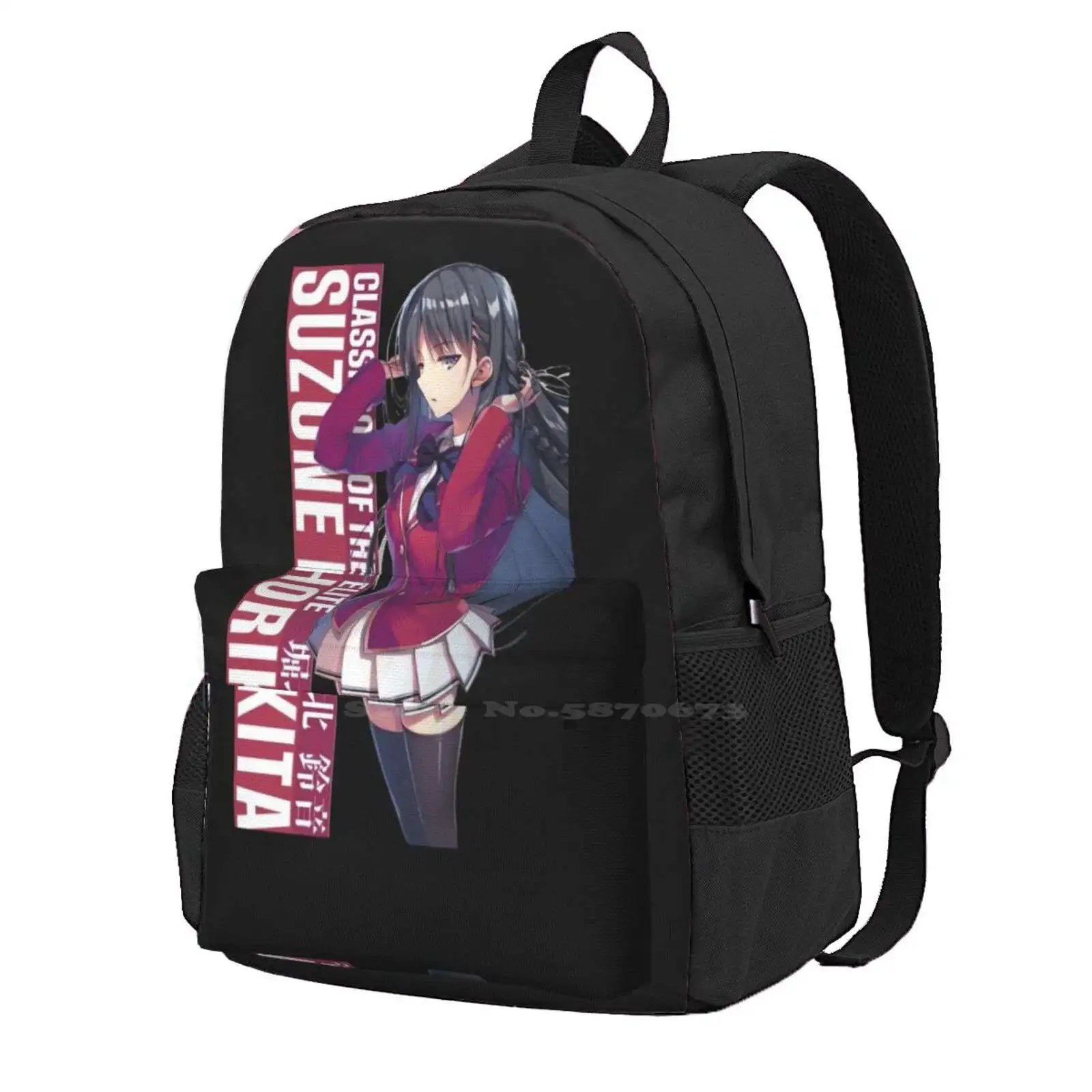 

Youkoso Jitsuryoku Shijou Shugi No Kyoushitsu E  Backpacks For School Teenagers Girls Travel Bags Youkoso Jitsuryoku