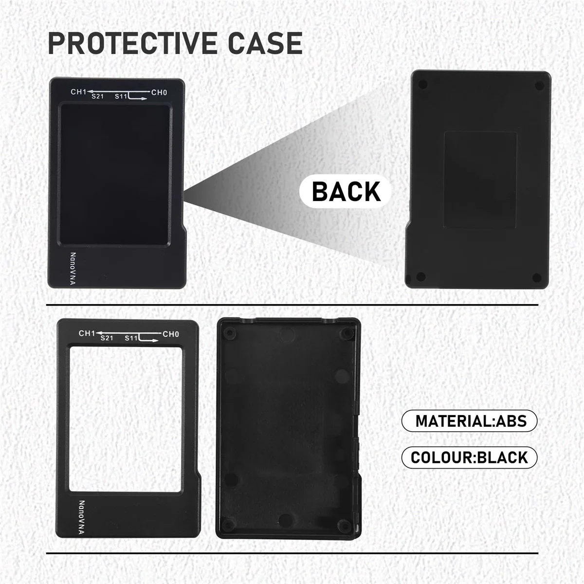 Tools NanoVNA-2.8 Inch Network Analyzer Protective Case