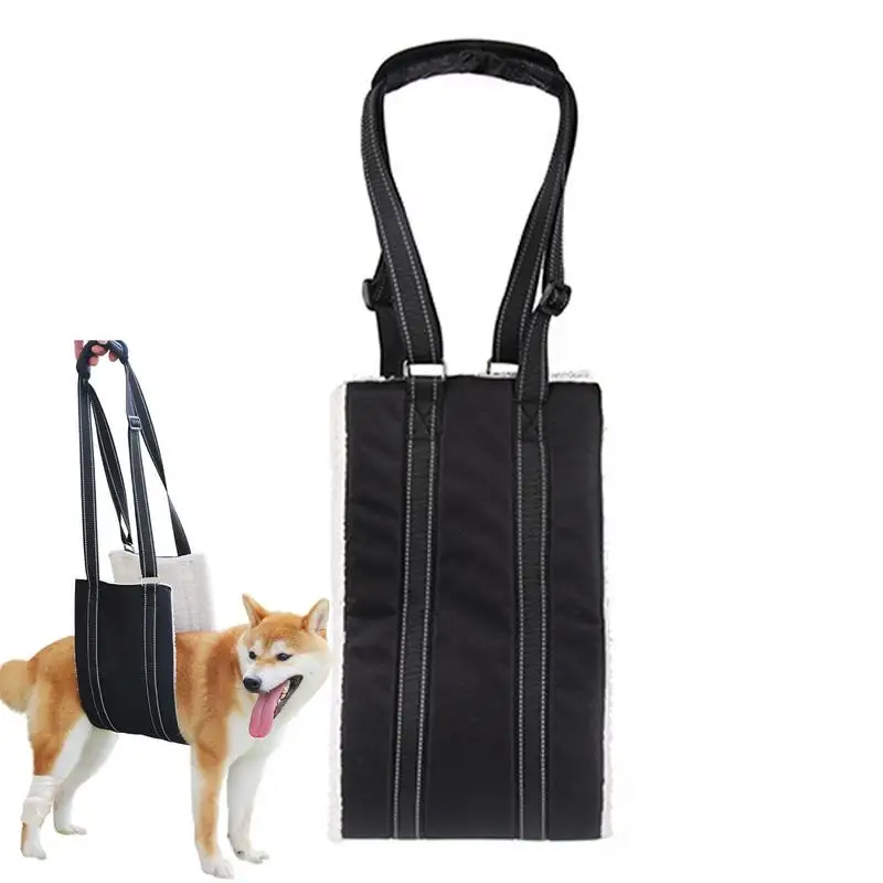 

Dog Sling Dog Lift Harness Soft Padded Adjustable Dog Back Leg Sling For Old Disabled Joint Injuries Pet Rear Leg Support