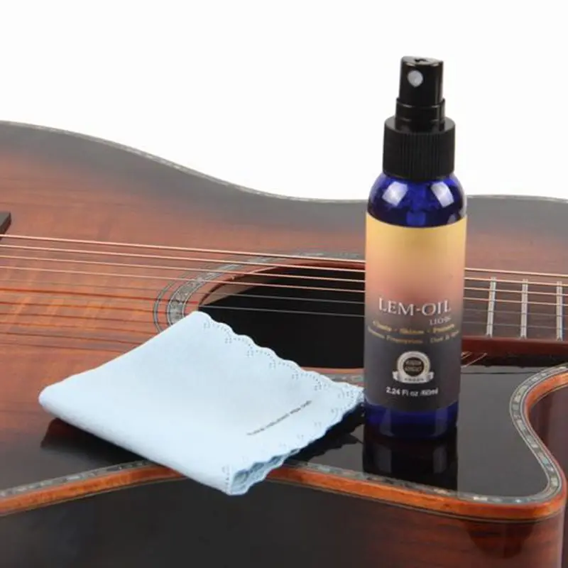 60ML Guitar Rosy Fingerboard Lemon Oil Guitar Accessory Bass Ukulele Strings Instrument Fingerboard Nursing Oil guitar string cleaner