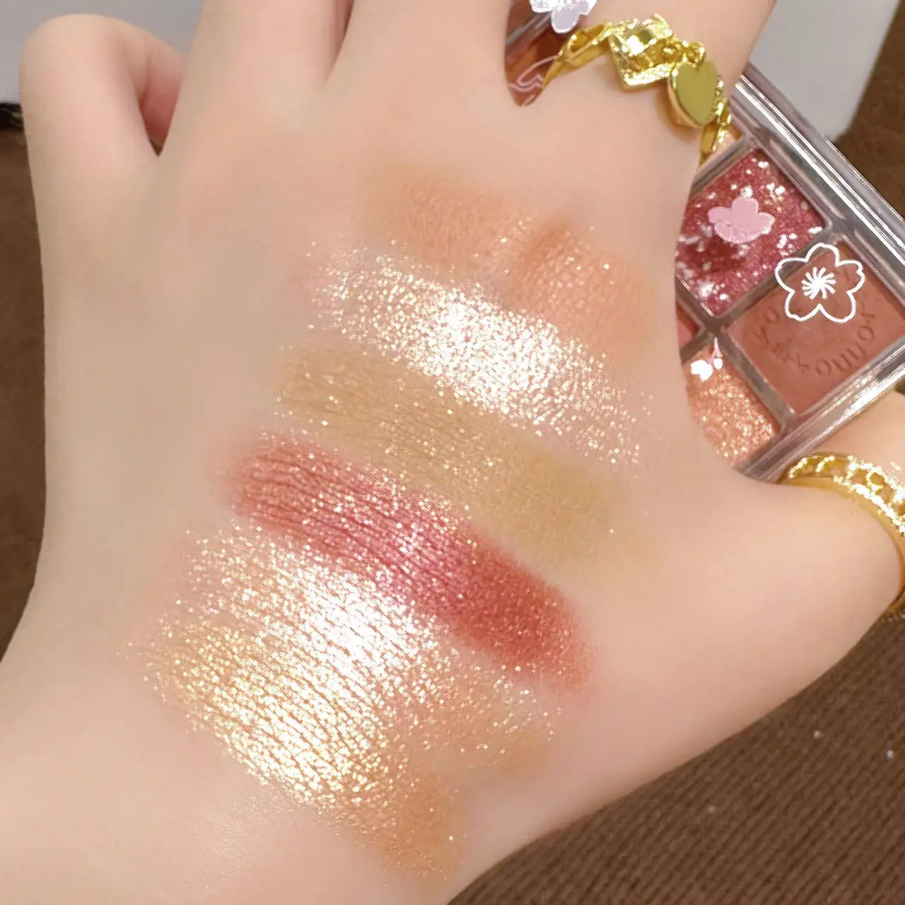 1piece Eyeshadow Palette Eve Shine 20 Colors Eyeshadow Waterproof Makeup Pearlescent Matte Large Earthy Color Palette Makeup