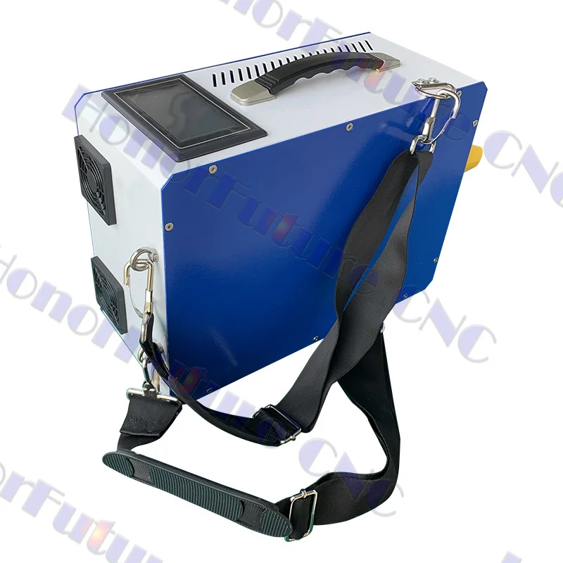 Portable Pulse Laser Cleaner Metal Rust Surface Paint Mini Laser Cleaning 100w Backpack Laser Cleaning Machine 3