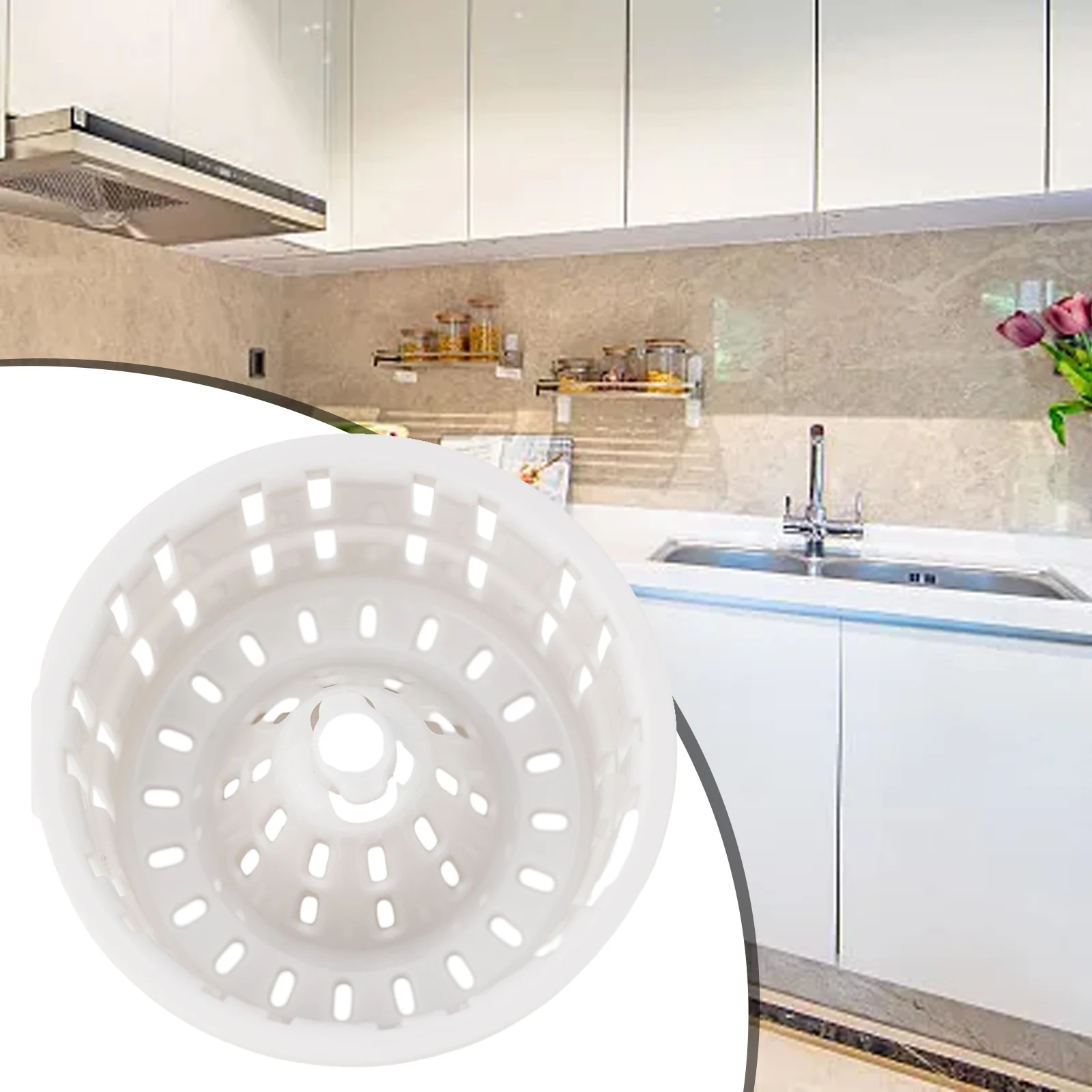 Sink Drain Filter Mesh Filter Strainer Dishwasher Safe Dishwasher Safe Easy Cleaning Embedded Design Prevents Clogs