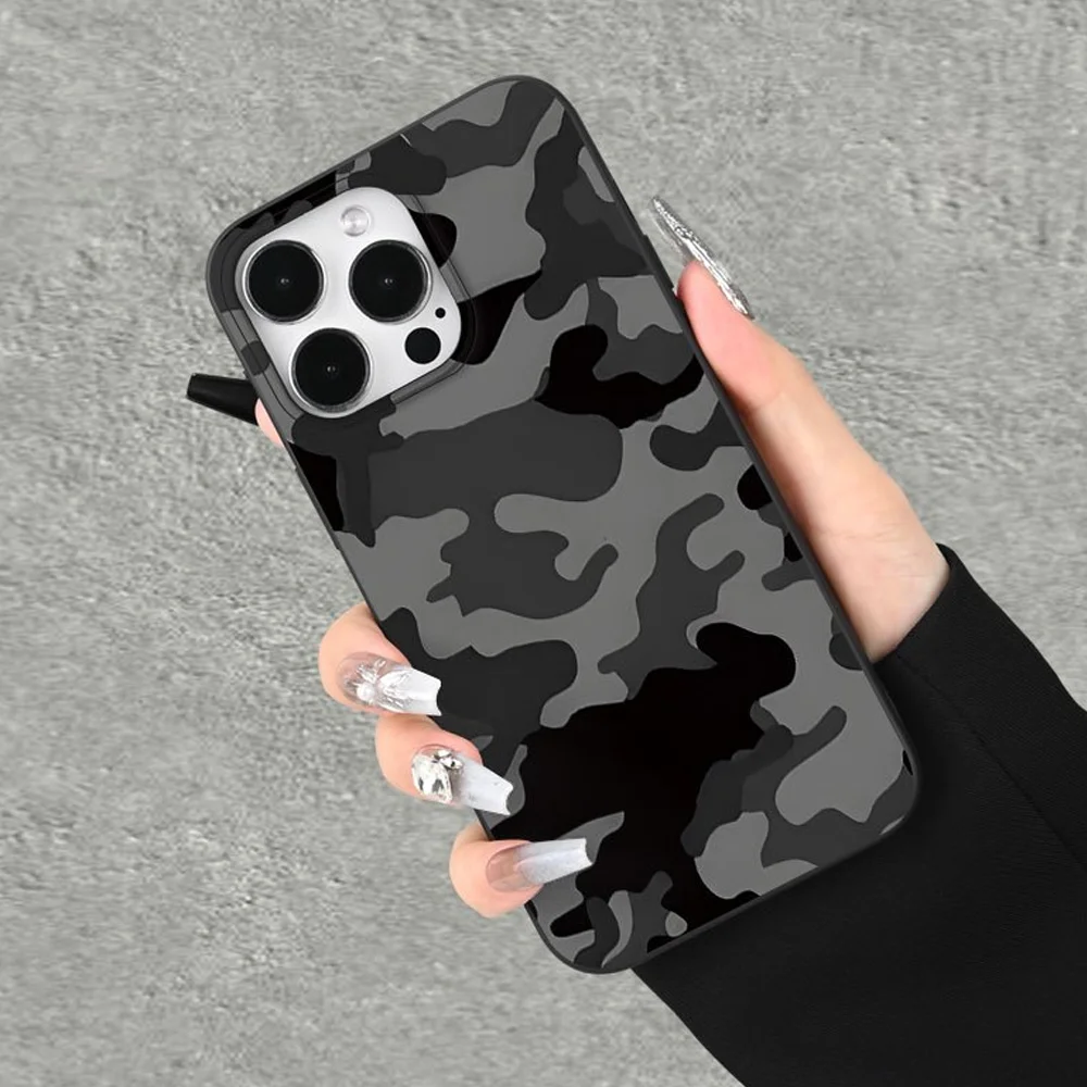 Fashion Camouflage Creative Pattern Protective Soft Phone Case Cover