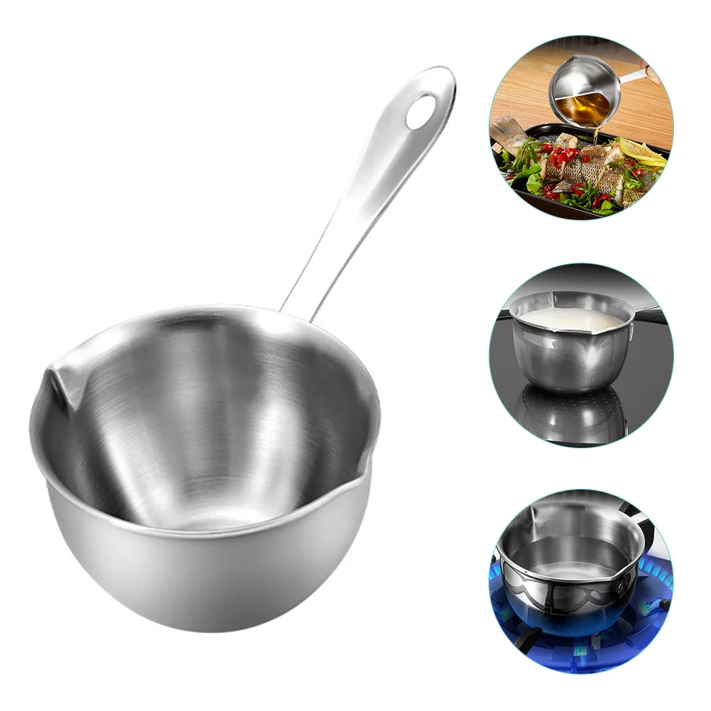 

Pasta Pan Korean Noodle Pot Pouring Pot Stainless Steel Small Pots