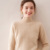 Erdos Women s 100 Pure Cashmere Turtleneck Sweater Thick Loose Cable Knit Pullover Made from Mongolian Cashmere