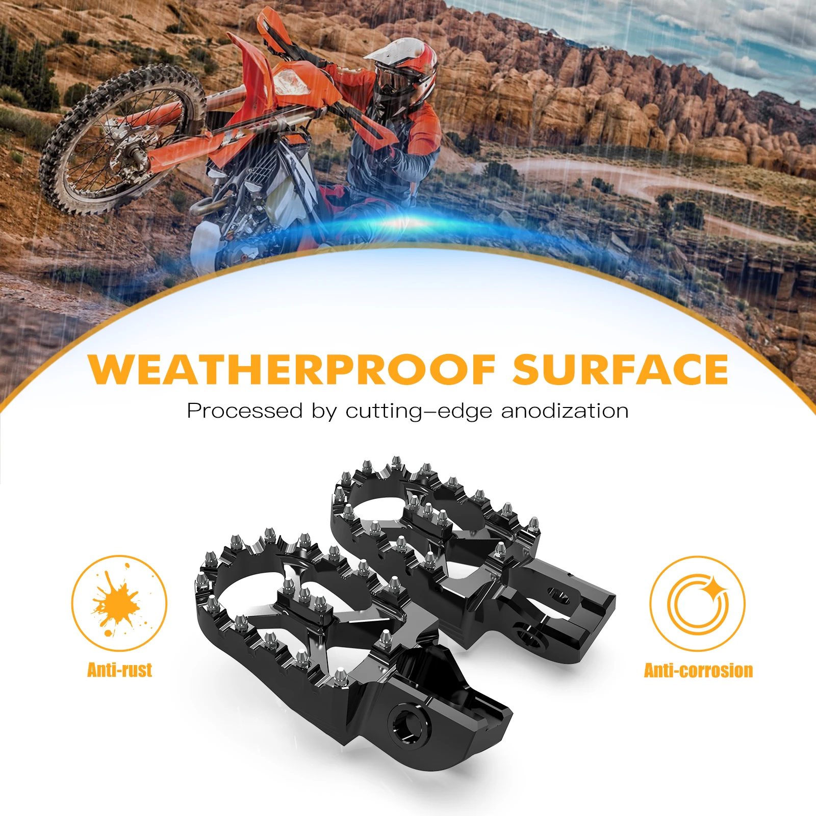 AS3 SIDE STAND For KTM 125 250 300 350 450 XC 23-24 125-500 EXC XC-W XW-F 2024 E - Foto 12