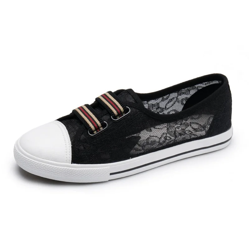 

Туфли женские с вырезами, повседневные холщовые кроссовки, дышащие, на плоской платформе, модная обувь, лоферы, вырезы, белые, на лето