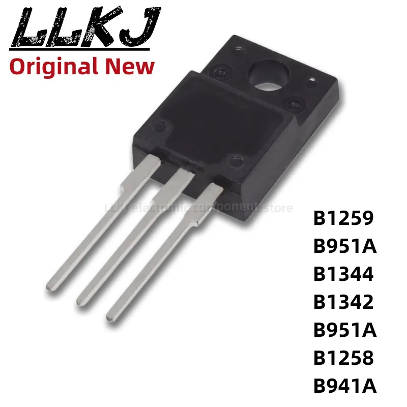 

1pcs 2SB1259 2SB951A 2SB1344 2SB1342 2SB951A 2SB1258 2SB941A TO-220F MOS FET