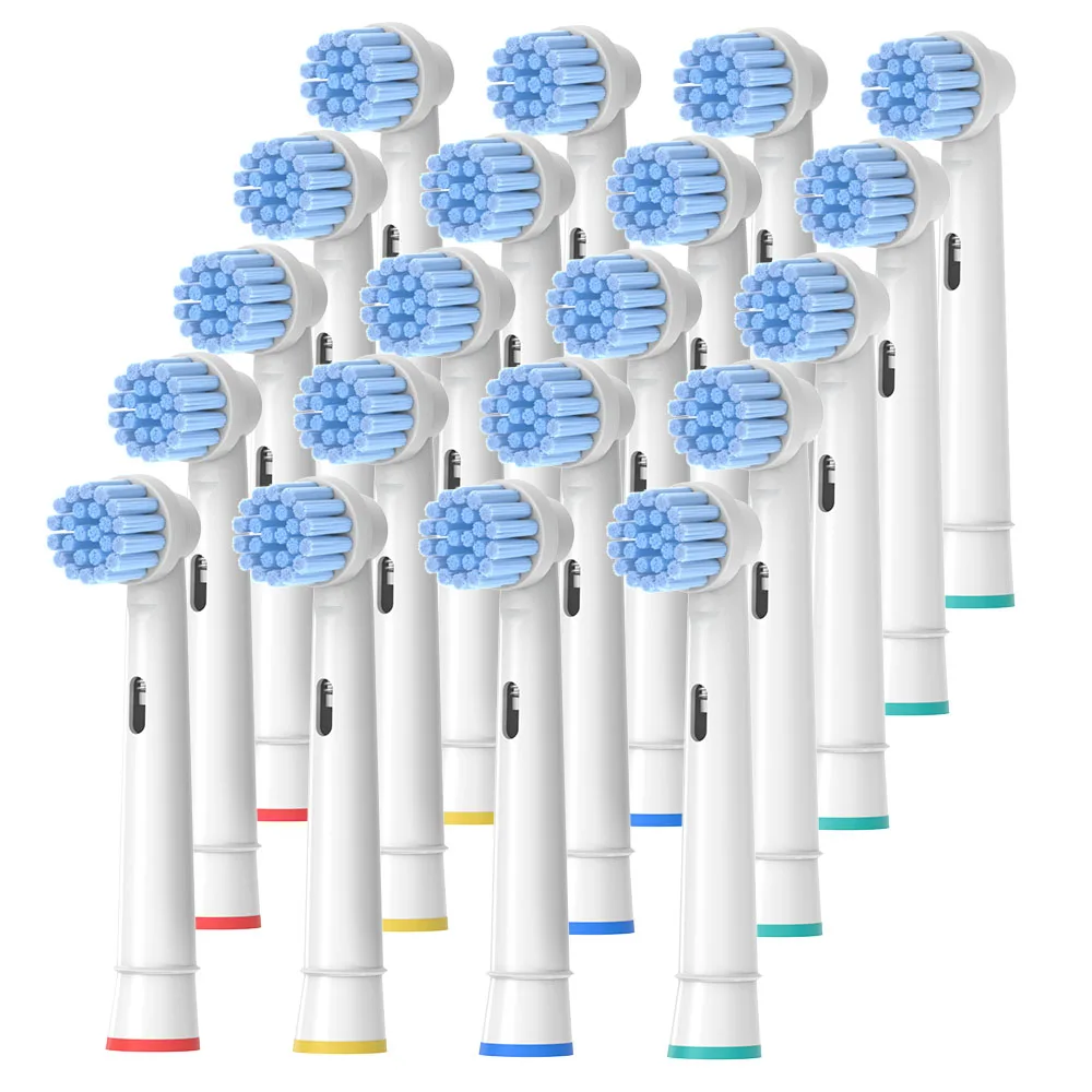 Professional Electric Toothbrush Heads Compatible With Oral  Braun - Replacement Heads Refill Pro 500/1000/1500/3000/375 professional soldering iron heads set for electronics and diy repairs