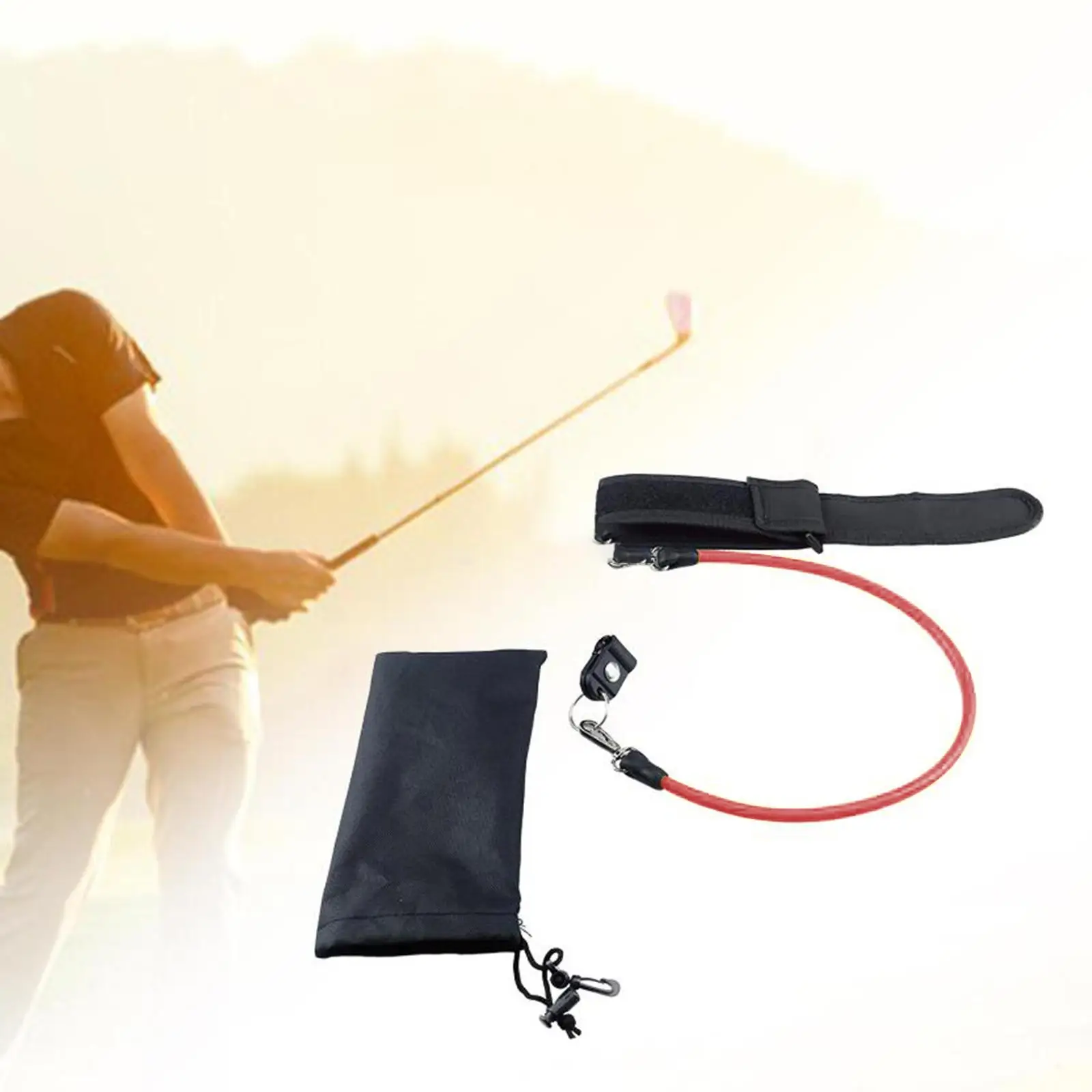 

Golf Swing Release Trainer Portable for Arm Strength Exercise Men Women