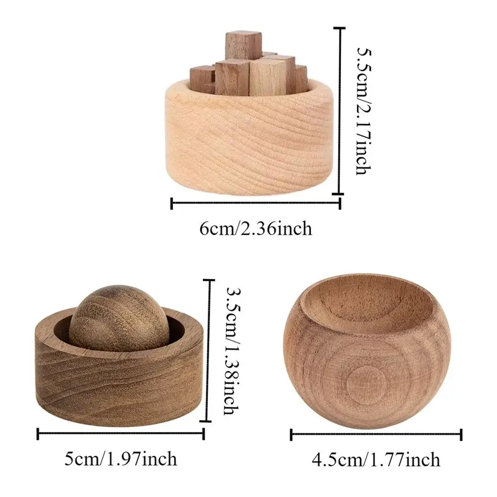 Perfume Volatile Aromatherapy Diffuser Spheres Refillable DIY Wooden Essential Oil Diffusers Creative Unique