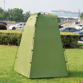 Outdoor Privacy Shower Tent Waterproof Changing Room Shelter for Camping Hiking Beach Toilet Shower Bathroom Camping Tent 5