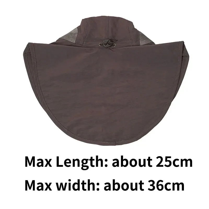 Sun Hat Sun Protection UV Protection Enlarged Breathable Mesh Hat Foldable for Men and Women Fishing Camping Hiking Beach sun hats