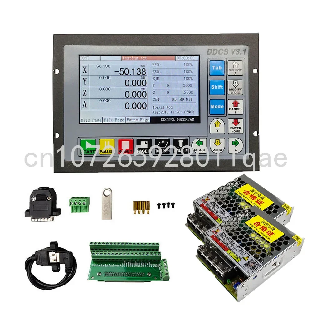 

Special Offer DDCSV3.1 3/4 Axis 500Khz G Code Offline Controller To Replace Mach3 USB CNC Controller for NC Drilling and Milling